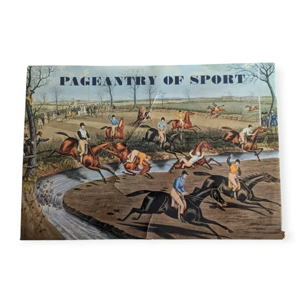 Pageantry of Sport by John Arlott & Arthur Daley, Illustrated 1968 1st Edition